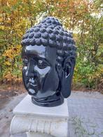 Beeld, garden statue XXL buddha head - 55 cm - polyresin