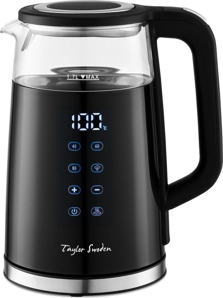 Waterkoker met temperatuurregeling - met LED - 1.7L - 2200W, Huis en Inrichting, Woonaccessoires | Overige, Verzenden