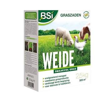 NIEUW - Graszaad weide - 2,5 kg, Verzenden
