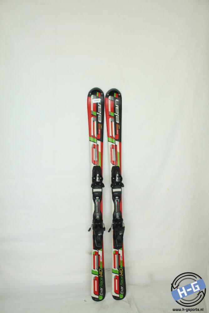 Refurbished - Ski - Elan Exar Race black - 140, Sport en Fitness, Skiën en Langlaufen, Ski, 140 tot 160 cm, Gebruikt, Overige merken