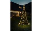 FlinQ Vlaggenmast Kerstboom 3m Warmwit - Licht Kerstboom -, Huis en Inrichting, Verzenden, Nieuw
