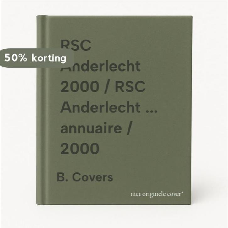 RSC Anderlecht 2000 / RSC Anderlecht ... annuaire / 2000, Boeken, Hobby en Vrije tijd, Zo goed als nieuw, Verzenden