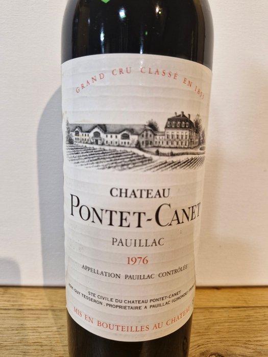 1976 Chateau Pontet-Canet - Pauillac 5ème Grand Cru Classé -, Verzamelen, Wijnen