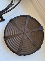 Pierre d’Avesn - Tafelmiddenstuk - Fer forgé / Verre fumé, Antiek en Kunst