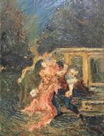 Adolphe Monticelli (1824-1886), Follower - Scène galante, Antiek en Kunst