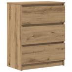 Bewerkt Hout Dressoir Artisanaal Eiken | Tweede Kansje |..., Huis en Inrichting, Kasten | Dressoirs, Verzenden, Nieuw, 50 tot 100 cm