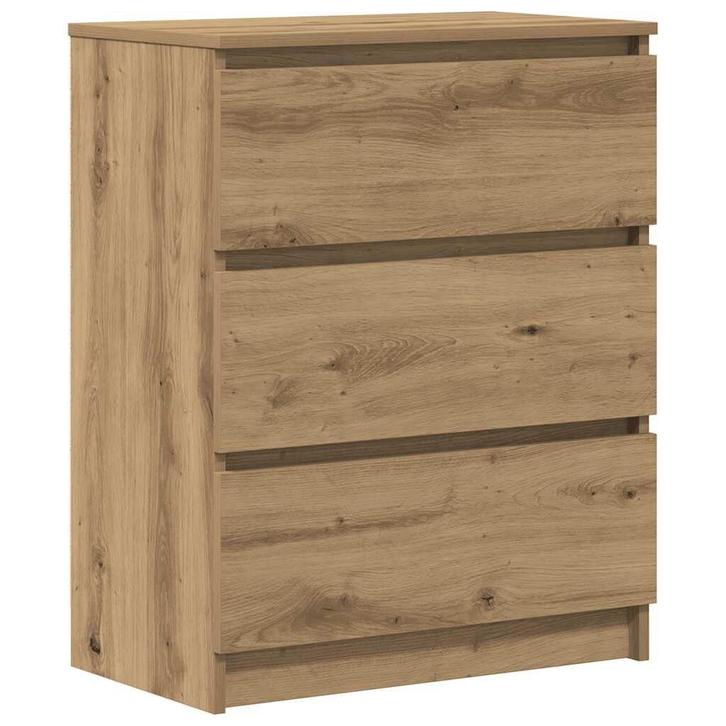 Bewerkt Hout Dressoir Artisanaal Eiken | Tweede Kansje |..., Huis en Inrichting, Kasten | Dressoirs, 50 tot 100 cm, 25 tot 50 cm