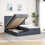 vidaXL Ottoman bed met matrassen 180x200cm fluweel, Huis en Inrichting, Slaapkamer | Bedden, Verzenden, Nieuw
