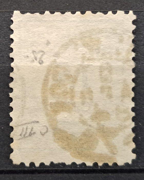 Pays-Bas 1881 - Port P9 - zeldzame tanding C, type III, Postzegels en Munten, Postzegels | Nederland