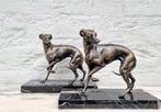 Beeldje - greyhound (2) - Marmer