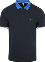 Sun68 Poloshirt Color Way Navy maat Maat 52/54 (L) Heren, Maat 52/54 (L), Nieuw, Sun68, Verzenden