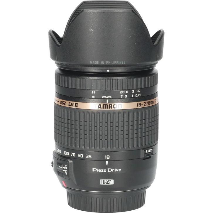Tamron 18-270mm f/3.5-6.3 Di II VC PZD Canon CM6050, Audio, Tv en Foto, Foto | Lenzen en Objectieven, Overige typen, Gebruikt