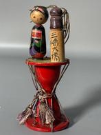 Figuur - Kokeshi dolls - Hout, Antiek en Kunst