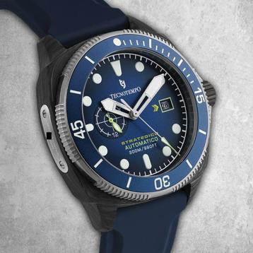 Tecnotempo - Strategico - Forged Carbon & Titanium -