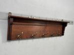 Authentieke art-deco houten kapstok - Kapstok - Hout, Antiek en Kunst