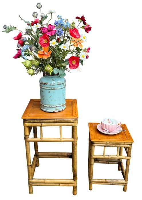 Nesting Tables - Table dappoint (2) - Bambou, Antiquités & Art, Art | Objets design