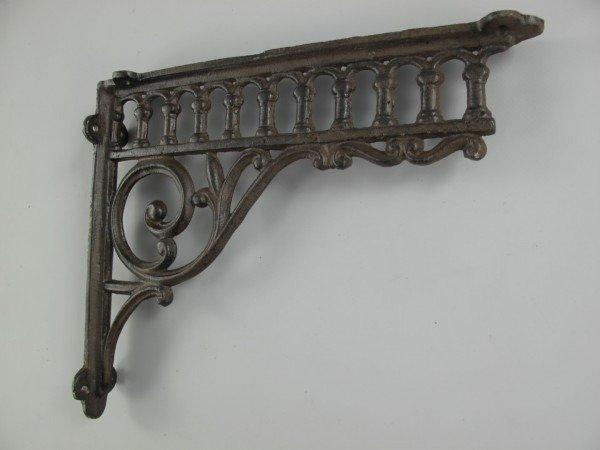 Wandplank beugel (2) - Gietijzer, Antiek en Kunst, Curiosa en Brocante