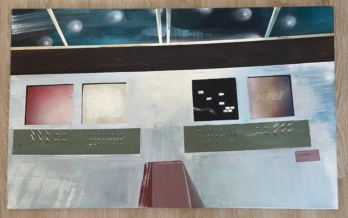 Eelco van der Linden (XX) - Computer 15, Antiek en Kunst, Kunst | Schilderijen | Modern