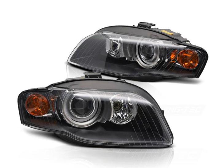 Xenon koplampen Black geschikt voor Audi A4 B7, Auto-onderdelen, Verlichting, Nieuw, Audi, Verzenden