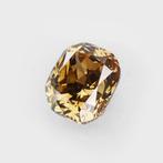 1 pcs Diamant (Natuurlijk gekleurd) - 1.04 ct - Cushion -, Handtassen en Accessoires, Edelstenen, Nieuw
