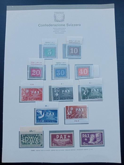 Zwitserland - 1945/1960, Postzegels en Munten, Postzegels | Europa | België