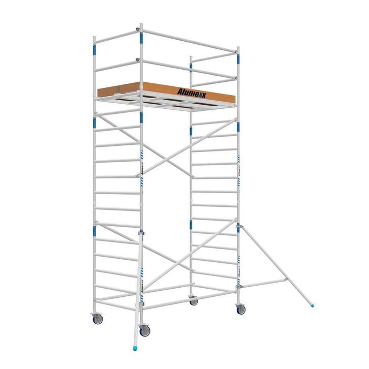 ALX S-PRO Rolsteiger 135x190x6.20m WH wooddeck, Bricolage & Construction, Échafaudages, Enlèvement ou Envoi