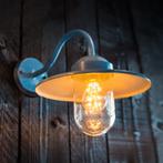 Stal- &amp; Boerderijlampen Dolce Retro Stallamp Blauw, Verzenden, Wandlamp