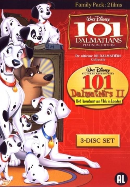 101 Dalmatiërs en 101 Dalmatiërs II (3DVD), Cd's en Dvd's, Cd's | Kinderen en Jeugd, Verzenden