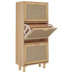 Houten Schoenenkast 115cm | Retour Deal | Scherpe Prijs, Verzenden, Nieuw, Scandinavisch