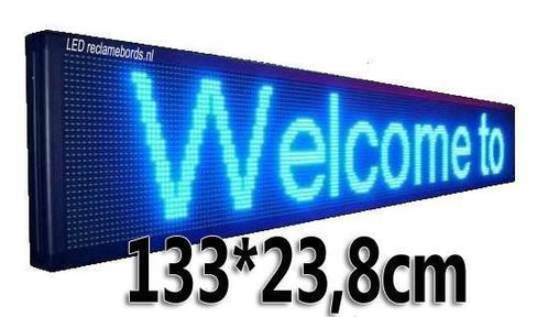 Professionele LED lichtkrant 133*23,8cm - Outdoor en Indoor, Articles professionnels, Aménagement de Bureau & Magasin | Équipement & Télécommunications