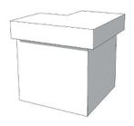 *TIP* Toonbank U-Frame Thick C-PUH-007, Ophalen of Verzenden