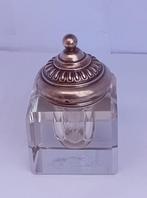 Inktpot - .800 zilver, Kristal, Antiek en Kunst