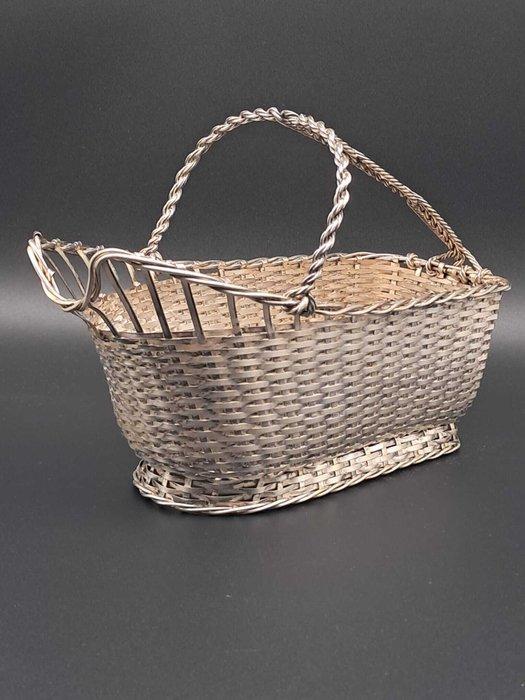 Christofle - Mand - Vannerie - Verzilverd - Gallia, Antiek en Kunst, Antiek | Meubels | Tafels