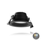 LED Downlight CCT-Switch 9,2W IP22 Zwart - 11,3 cm, Verzenden, Nieuw