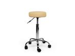Tabouret Beige - Standaard Zithoogte, Huis en Inrichting, In hoogte verstelbaar, Nieuw