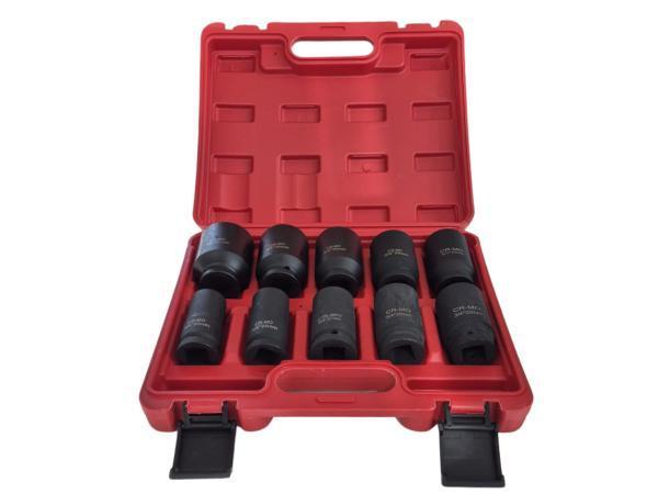 Veiling - Slagmoerdoppen Set 3/4 – 10-delig Cr-Mo – Inc, Auto diversen, Wieldoppen, Nieuw