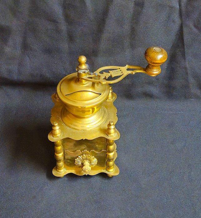 Koffiemolen - Messing, Hout, Antiek en Kunst, Antiek | Keukengerei