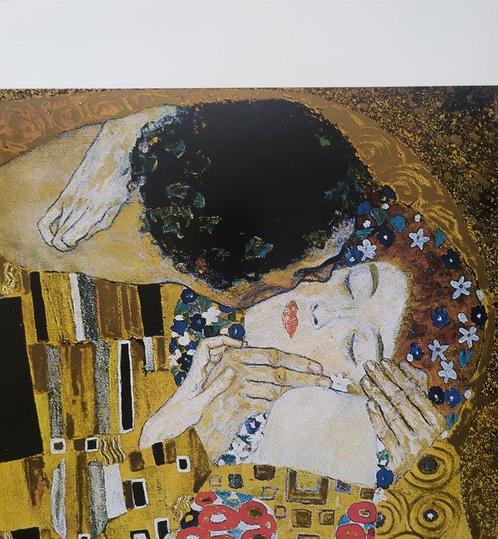 Gustav Klimt (1862-1918) (after) - Der Kuss, 1907-08 -, Antiek en Kunst, Curiosa en Brocante