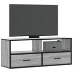 vidaXL Meuble TV sonoma gris 100x31x39,5 cm bois, Maison & Meubles, Armoires | Mobilier de télévision, Verzenden, Neuf