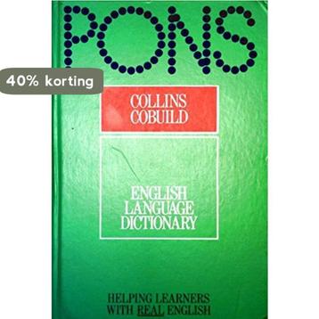 Collins COBUILD English language dictionary 9780003750218, Verzenden, John Sinclair