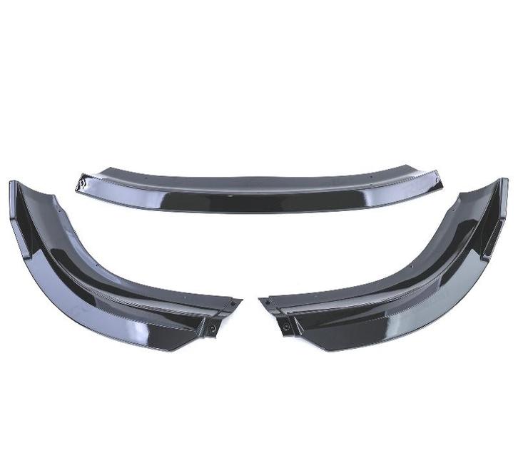 SPOILER LAME AVANT VOLKSWAGEN VW POLO 9N3 05-09 NOIR BRILLAN, Auto-onderdelen, Carrosserie, Verzenden