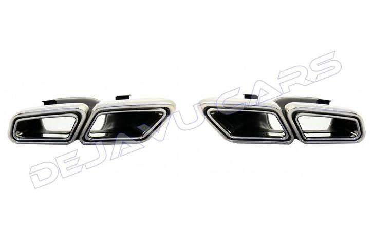 AMG Look Uitlaat tips voor Mercedes Benz E-Klasse W212, Autos : Divers, Tuning & Styling, Enlèvement ou Envoi