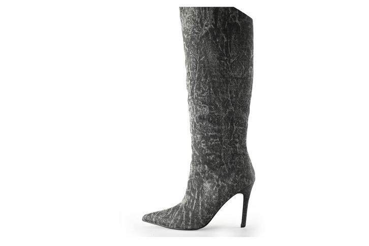 Sacha Laarzen in maat 40 Grijs | 5% korting, Kleding | Dames, Schoenen, Grijs, Gedragen, Hoge laarzen, Verzenden