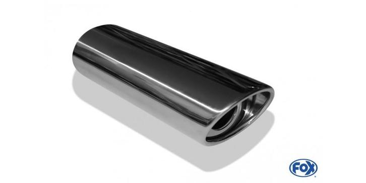 FOX Laspijp type 33 115x85 mm / lengte: 300 mm - ovaal / opg, Auto-onderdelen, Uitlaatsystemen, Nieuw, Verzenden