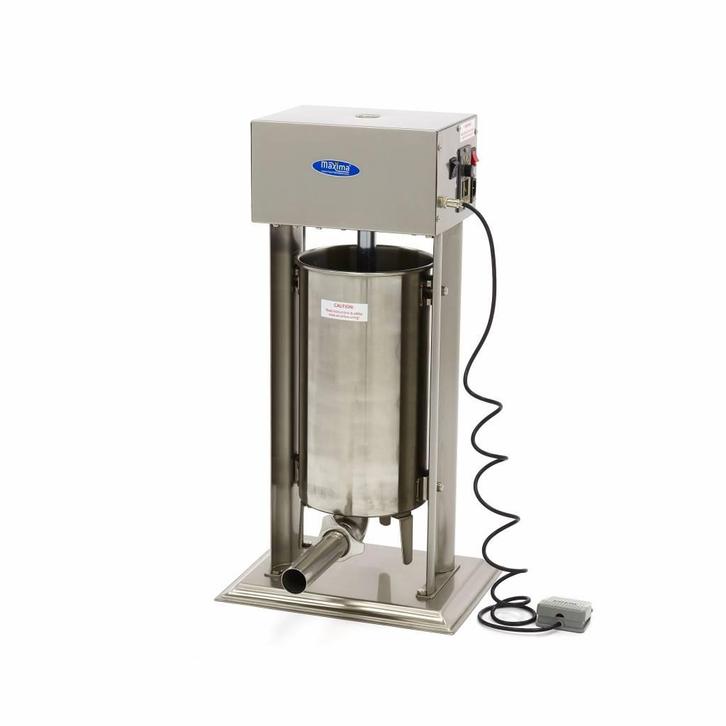 Worstenvuller - 15 L - Automatisch - Verticaal - incl. 4, Zakelijke goederen, Horeca | Keukenapparatuur, Nieuw in verpakking, Bakkerij en Slagerij