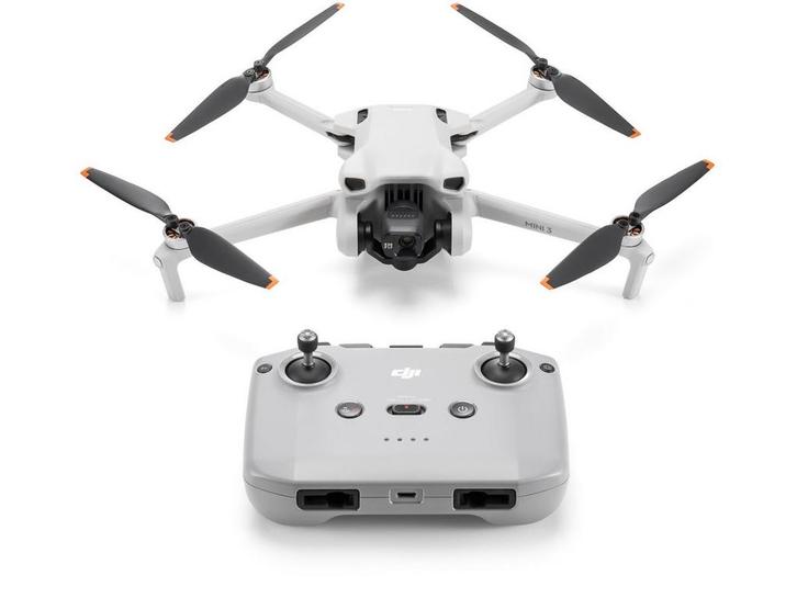 DJI Mini 3 - Drone - 4K HDR - Grijs, Huis en Inrichting, Woonaccessoires | Overige, Zo goed als nieuw, Verzenden