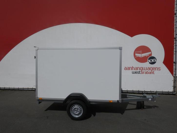 Proline Gesloten aanhangwagen enkelas 250x130x150cm 750kg, Auto diversen, Aanhangers en Bagagewagens, Nieuw, Ophalen