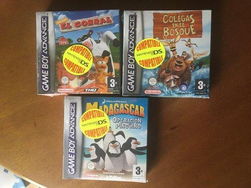 Nintendo - Gameboy Advance - Madagascar, El corral & colegas, Games en Spelcomputers, Spelcomputers | Overige Accessoires
