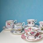 Royal Albert - Kop en schotel (6) - Petit Point China,, Antiek en Kunst