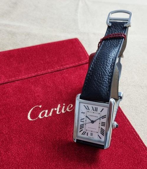 Cartier - Tank Solo XL - 3515 - Heren - 2010-2020, Handtassen en Accessoires, Horloges | Heren
